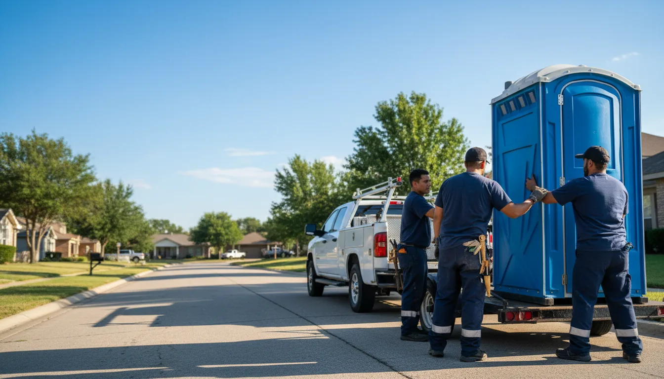 Portable Toilet Rental in Schwertner, TX near me